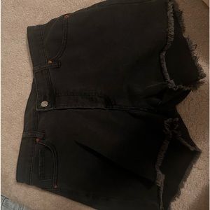 Black Denim Jean shorts